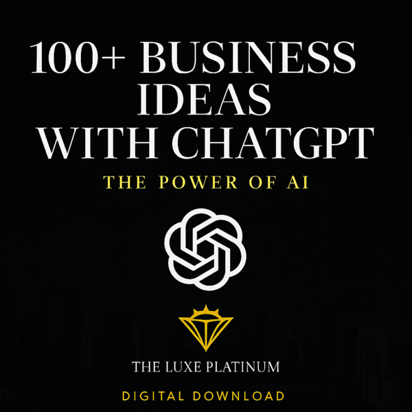 100+ Business Ideas with ChatGPT | Earn with AI-Powered Strategies
