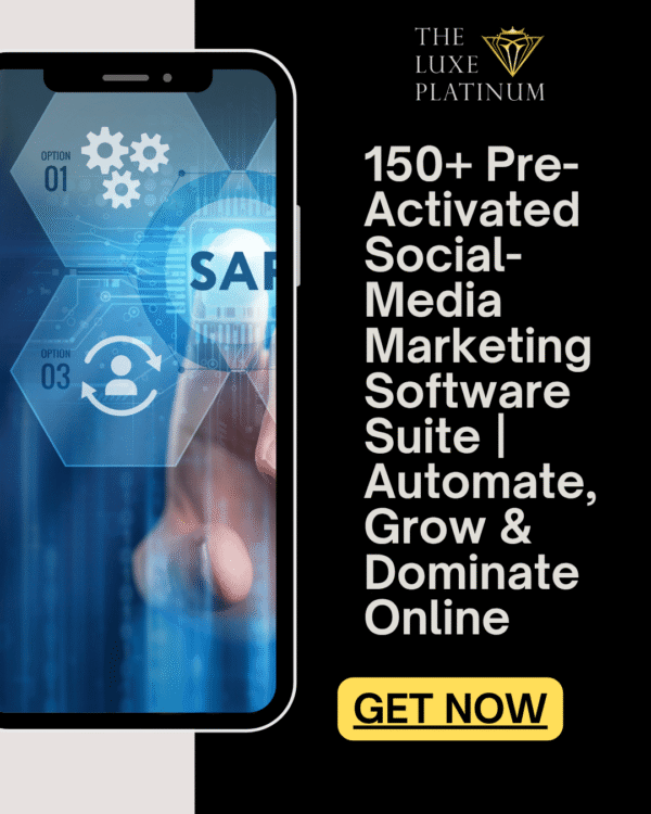 150+ Pre-Activated Social-Media Marketing Software Suite | Automate, Grow & Dominate Online